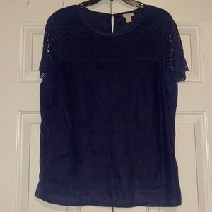 Jcrew Linen Top